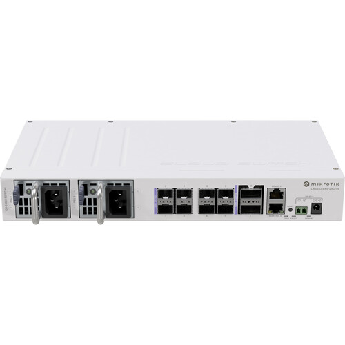 MikroTik CRS510-8XS-2XQ-IN 8-Port 25G SFP28 / 2-Port 100G QSFP28 Managed Network Switch