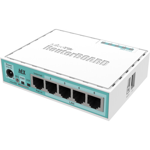 MikroTik hEX RB750Gr3 5-Port Gigabit Ethernet Router