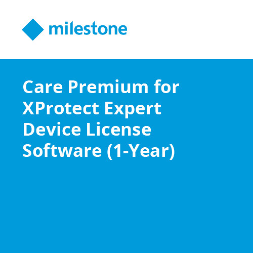 Milestone Care Premium for XProtect Expert Device License Software (1-Year)