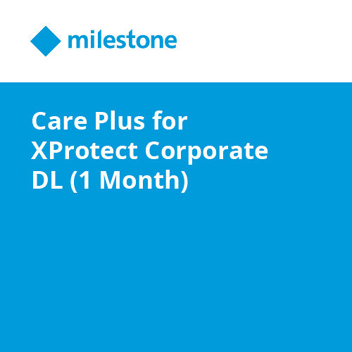 Milestone Care Plus for XProtect Corporate DL (1 Month)