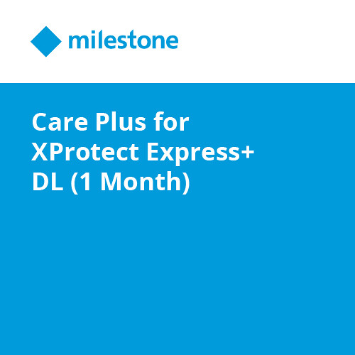 Milestone Care Plus for XProtect Express+ DL (1 Month)
