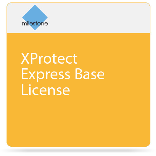 Milestone XProtect Express Base License XPEXBL B&H Photo Video