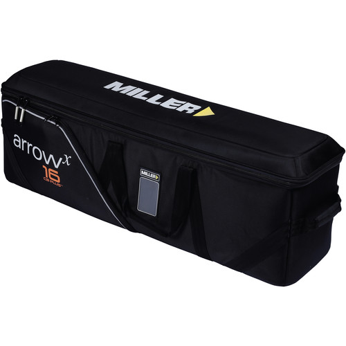 Miller Arrowx softcase 2 Stage for Sprinter II&nbspand Toggle 2 Stage Tripod Systems (Black)