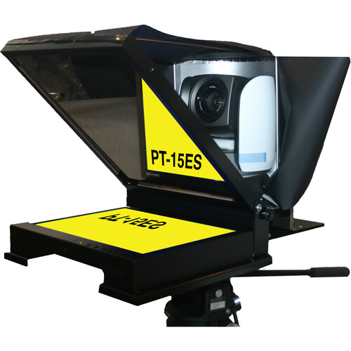 Mirror Image PT-15ES SDI Field Prompter with Pan-Tilt Camera Mount (15