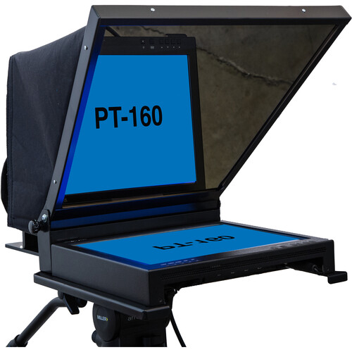 Mirror Image PT-160 SDI Superbright PTZ Teleprompter with Pan-Tilt Camera Mount (15