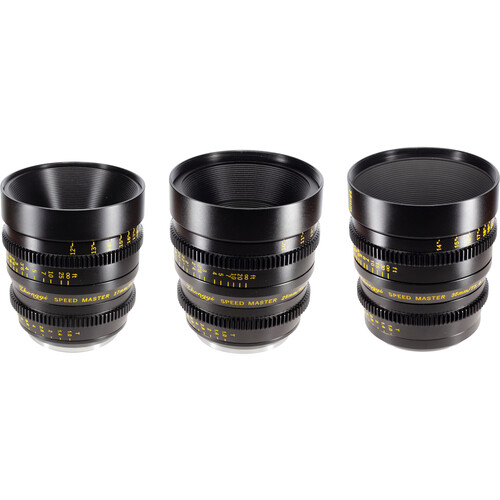 Mitakon Zhongyi 17 25 & 35mm T1 Speedmaster 3-Lens Bundle (Micro Four Thirds)