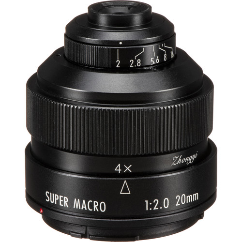 Mitakon Zhongyi 20mm f/2 4.5x Super Macro Lens for Canon EF