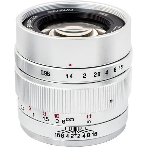 Mitakon Zhongyi Speedmaster 35mm f/0.95 Mark II Lens (Canon EF-M Silver)