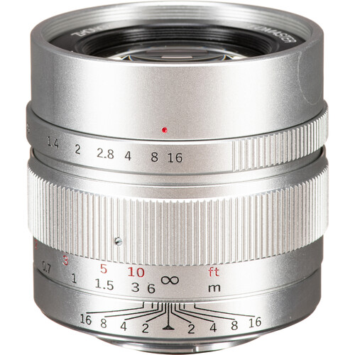 Mitakon Zhongyi Speedmaster 35mm f/0.95 Mark II Lens (Micro Four Thirds Silver)