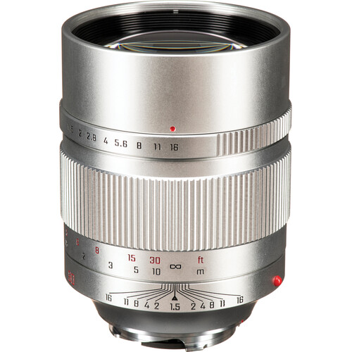 Mitakon Zhongyi Speedmaster 90mm f/1.5 Lens for Leica M (Silver)