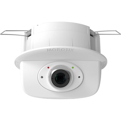 MOBOTIX MX-P26B-6D016 6MP PoE Network Color (Day) Ceiling Mount Dome Camera with 1.6 mm fisheye Lens, RJ45 Connection