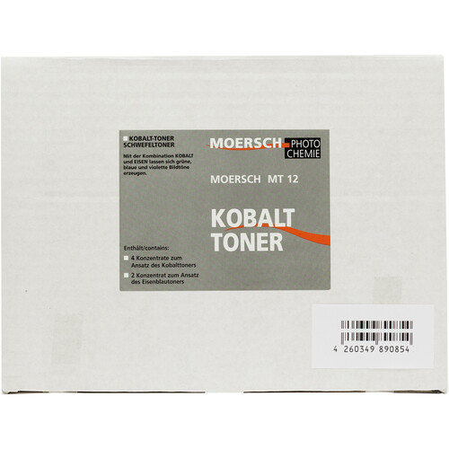 Moersch Photochemie MT12 Cobalt Toner Kit