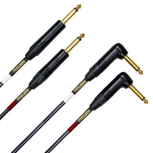 Mogami Gold Keys S-10R Stereo Keyboard Cables (Pair 10')