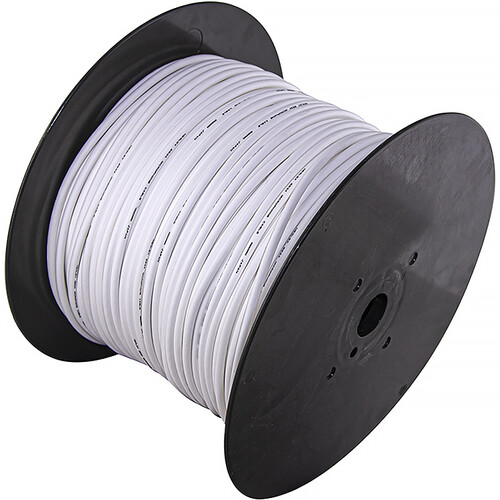 Mogami Neglex W2534 4-Conductor Microphone Cable (White 656')