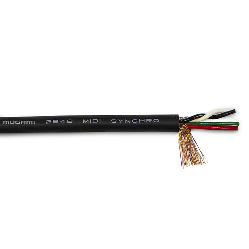 Mogami W2948 MIDI Synchro Cable (328')