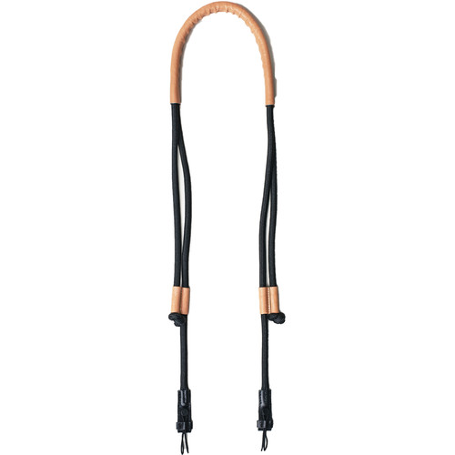 Moment - Rope Camera Strap for DSLR Cameras, Mirrorless, Phones - Black/Natural Premium Leather