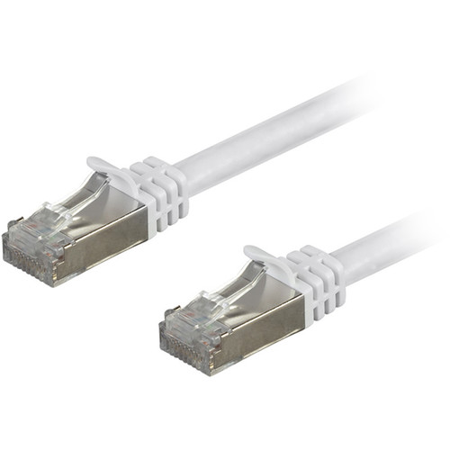 Monoprice Entegrade Cat 7 S/FTP Double-Shielded Ethernet Patch Cable (7' White)