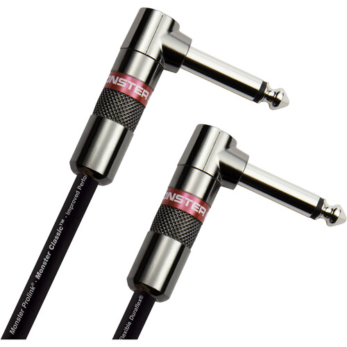 Monster Cable Prolink Classic Series Right-Angle 1/4