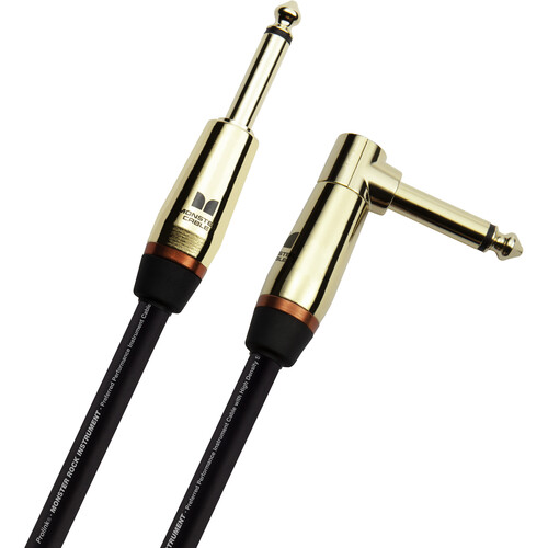 Monster Cable Prolink Rock Series Right-Angle 1/4