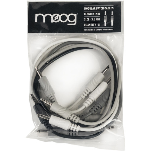Moog 12" Patch Cables for Mother32 RESCABLESET3 B&H