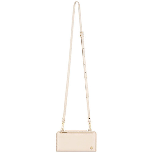 Moshi SnapTo Cross-Body Wallet (Seashell White)