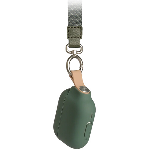 Moshi Pebbo Protective Case for AirPods and AirPods Pro 2 (Mint Green)