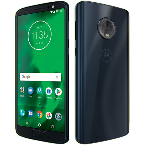 Moto Moto G6 64GB Smartphone (Unlocked, Black) PAAE0009US B&H