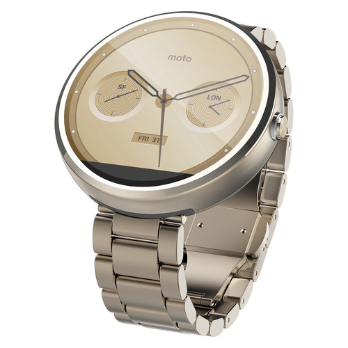 moto 360 smartwatch stainless steel