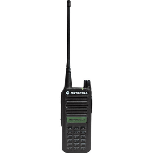 Motorola CP100d 4-Watt 160 Channel Analog/Digital Portable Radio with Full Keypad (UHF 403-480 MHz)
