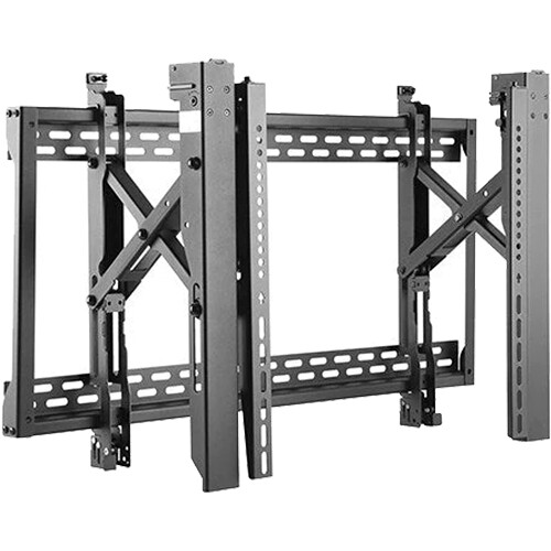 Mount-It! PRO Heavy-Duty Push-In/Pop-Out Wall Mount for Multiple Wall Displays