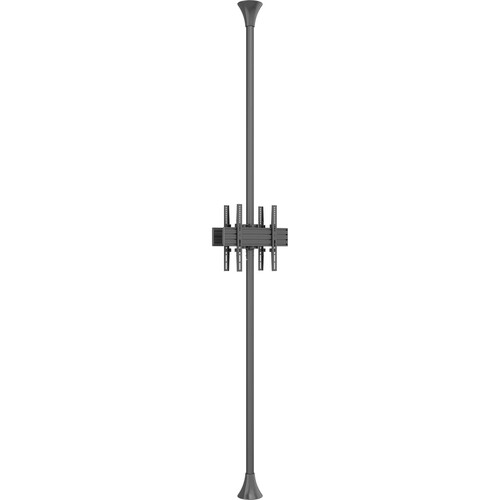 Mount-It! PRO Dual-Screen Single-Pole Floor-to-Ceiling Mount (Back-to-Back)