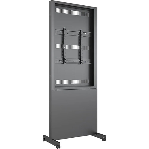 Mount-It! MI-20639 Indoor Rear-VESA Enclosure Kit with Full Front Cover & Wheel Base for 55