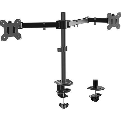Mount-It! Full Motion Dual Monitor Desk Mount for 13-32