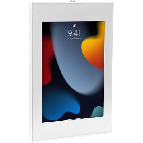 Mount-It! Anti-Theft Tablet Wall Mount for Apple iPad Models (White)