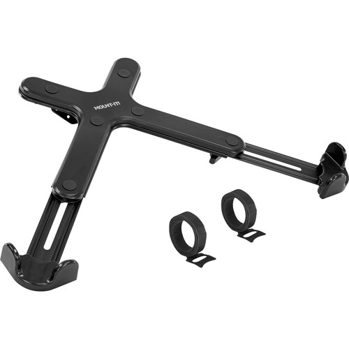 Mount-It! Clamp-On Laptop Tray with Safety Straps