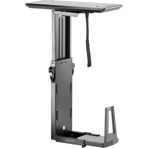 Mount-It! MI-7172 Deluxe Under-Desk CPU Mount with Sliding Track