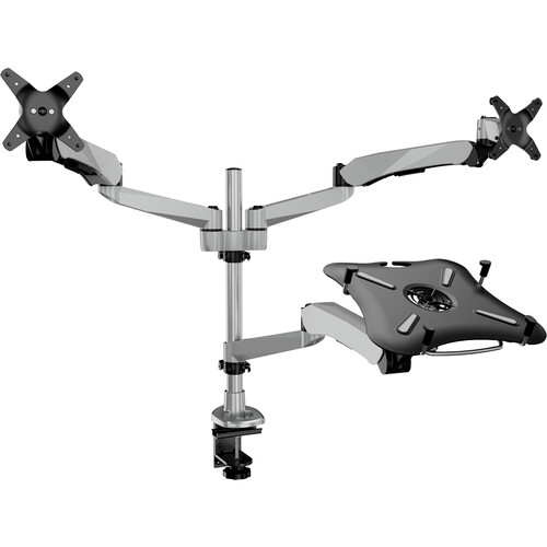 Mount-It! Dual Monitor & Laptop Mount wi