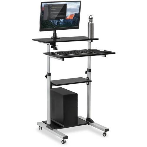 Mount-It! Rolling Computer Workstation w