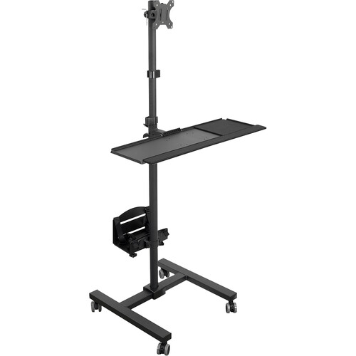 Mount-It! Mobile Cart with Monitor Mount