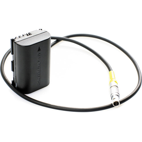 Movcam 4-Pin LEMO to Dummy Battery Power Cable for Canon 5D/7D