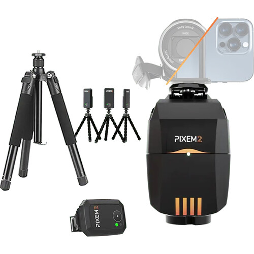 MOVE'N SEE PIXEM 2 Robot Cameraman with Tripod LITE