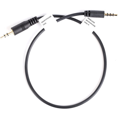 Movo Photo CFP-1 3.5mm TRS Male to 3.5mm TRRS Male Adapter Cable (10