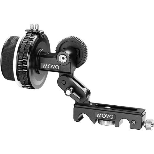 Movo Photo FX2 Follow Focus System with 3 Lens Gear Rings