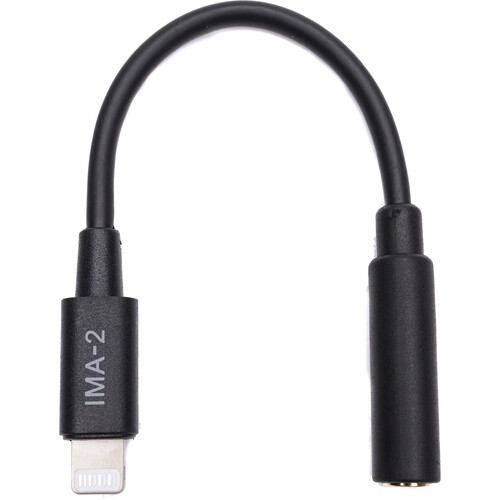Movo Photo IMA-2 Female 3.5mm TRS to Lightning Microphone Adapter Cable (5.5