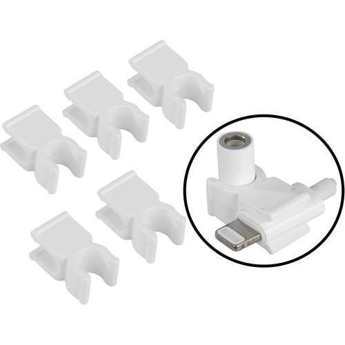 Movo Photo IP-B3 Lightning Dongle Clip for iPhone (5-Pack)