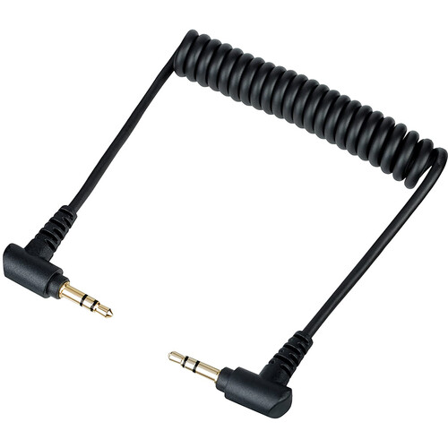Movo Photo MC1 Right-Angle 3.5mm TRS Male to Right-Angle 3.5mm TRS Male Cable (5