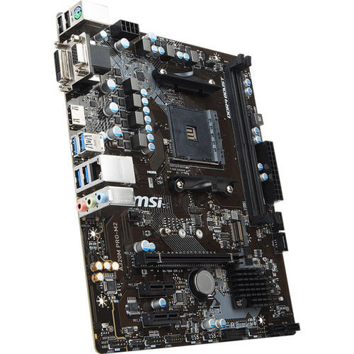 MSI A320M Pro-M2 AM4 Micro-ATX Motherboard A320M PRO-M2 B&H