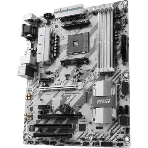 MSI B350 Tomahawk Arctic AM4 ATX Motherboard B350 TOMAHAWK