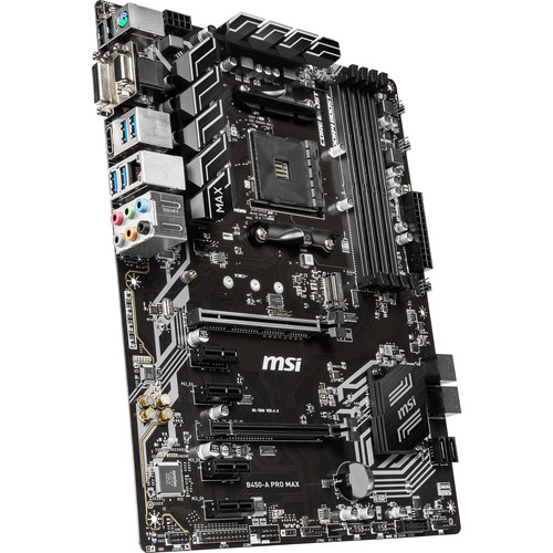 Msi b450 a pro max не видит видеокарту