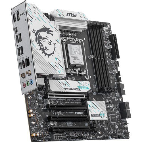 MSI B860M GAMING PLUS WIFI LGA 1851 Micro-ATX Motherboard